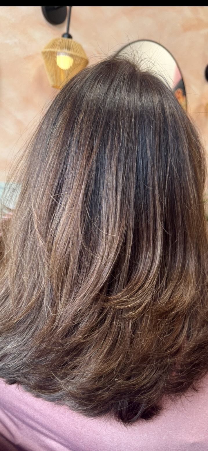 Layered dimensional cut